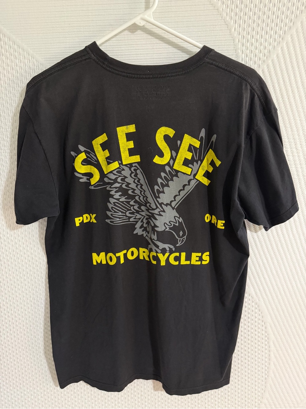 See See Motorcycles Black Graphic Tee